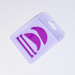 Patchs oculaires supérieurs en silicone UV réutilisables, conçus sur mesure, protection UV pour les paupières supérieures pendant l'extension des cils par LED UV - Product Image 1