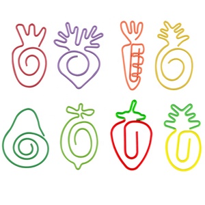 Bán sỉ biểu tượng tùy chỉnh kim loại Rose Gold mini dễ thương hình dạng cá nhân paperclips tùy chỉnh giấy Clips - Product Image 6