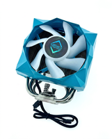 Enfriador de Aire para CPU X5 con Ventilador de 120 mm y 4 Pines PWM, Compatible con LGA1366/775 y AMD AM4/FM1