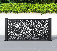 YL METAL Einzigartiges Design für Balkon-Aluminiumlegierungszaun Gartenzaun