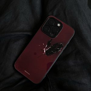 Funda Plegable de TPU+PC Estilo Chino con Protector de Cámara, Diseño de Astronauta, Correa Roja para 15/14/13 Pro/i17 Pro - Product Image 5