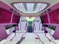 Kursi Mobil Van Mewah Tipe Maybach dengan Meja untuk V Class / Vito / Alphard / H1 / Metris / Sienna / MAXUS / Transit Dll