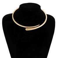Élégants Ensembles de Bijoux 3 Pièces Plaqué Or 18K, Collier Goutte d'Eau, Ras-de-Cou, Bracelet et Bagues pour Femmes
