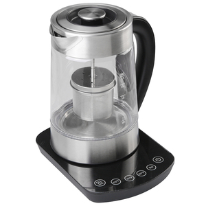 Electric <strong>Kettle</strong> Temperature Control Tea <strong>Kettle</strong> Water <strong>Kettle</strong> with Infuser Capacity Glass Smart Glass <strong>Digital</strong> New 12846C 1.5L 1500 - Product Image 1