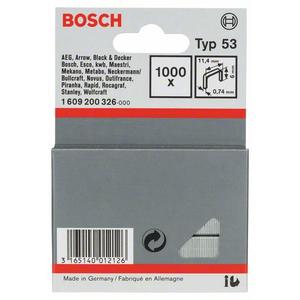 BOSCH - 2609200291 Fine wire staple, type 53 - EAN 3165140101363 <b>BRADS</b>, PINS AND NAILS METAL STAPLES - Product Image 2