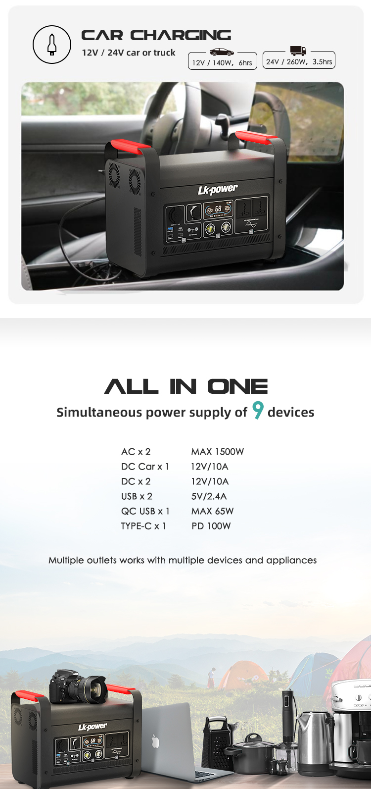 MARS I Portable Power Station