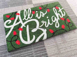 Felpudo con Sensor de batería y luz LED para música, Felpudo de bienvenida para vacaciones - Product Image 5