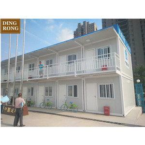 Estructura de casa contenedor de 20 pies, prefabricada en China, con energía solar, modular, portátil, para oficina o vivienda. - Product Image 4