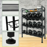 Accessoires pour imprimante 3D, support de stockage pour bouteilles de résine UV, support organisateur en acier, convient à différentes tailles de bouteilles, assemblage facile