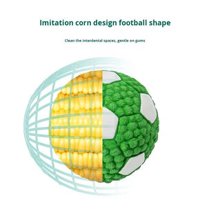 Interaktif Pet lateks Squeak futbol oyuncak voleybol oyuncak köpek ve kedi çiğnemek oyuncaklar için uygun - Product Image 5