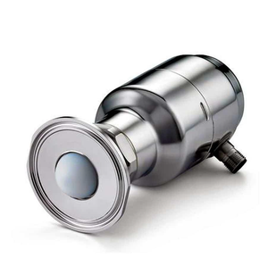 Capteur de niveau radar hygiénique sans contact 80 GHz FMCW en PTFE et acier inoxydable poli, modèle 1408A 1408H - Product Image 2