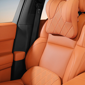 Almohada Lumbar para Reposacabezas de Auto, Espuma Viscoelástica, Soporte Transpirable Perforado para Cuello y Hombros, para BMW, Toyota, Honda - Product Image 3