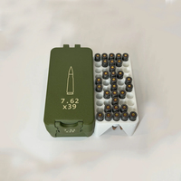 Boîte de rangement pour munitions de 7,62 mm, capacité de 50 coups, accessoires de tir et de chasse