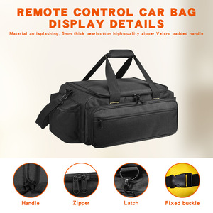 Tool Bag Multi Compartment Water Resistant Electrician Tool Storage Duffle Bag With Double Handle Yellow 25-29 Pockets - Product Image 4