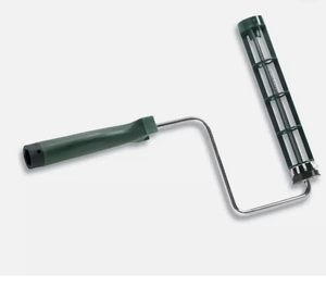 NOUVEAU Style de cage durable 9 po. Le cadre du rouleau de peinture fonctionne pour les poteaux <span class=keywords><strong>Sherlock</strong></span> GT et filetés - Product Image 1