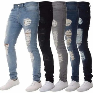 Pantalones Vaqueros de Marca para Hombre y Niño, Excedentes de Inventario a Precio Super Bajo, Jeans Ajustados y Rectos - Product Image 5