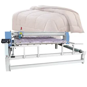 Longo Braço Indústria Única Cabeça Agulha Espuma Duvet Fazer Quilt Sew Machine Segunda Mão para Colchão Bedcover