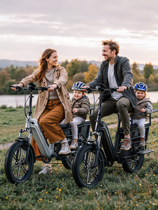 Zerogo Fashion K008 nouvelle usine personnaliser famille Double batterie longue queue gros pneu <span class=keywords><strong>Cargo</strong></span> Bike 500w Ebike Fatbike <span class=keywords><strong>Cargo</strong></span> - Product Image 2