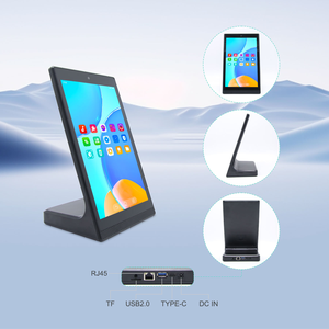 15.6 inch IP65 nhựa kỹ thuật số biển màn hình cảm ứng L hình dạng máy tính bảng quảng cáo trong nhà trang điện tử/Chỉ dẫn cửa sổ ngân hàng - Product Image 5