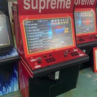 Console de Jeu Rétro avec Joystick, Table d'Arcade de Table, Grande Machine à Monnayeur Moonlight Box Pandora Street Fighter Tout-en-un