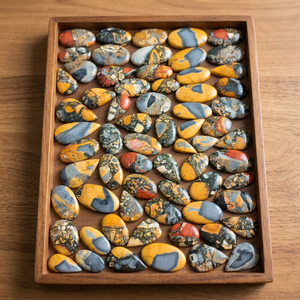 MAHNAJ GEMS Natural Maligano Jasper Cabochon Lot Wholesale Loose Scenic Brecciated Malingano Gemstones for Jewelry Making - Product Image 2