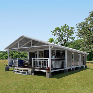 可立即入住 40 20 英尺预制可移动现代可扩展集装箱房屋 2 3 4 <span class=keywords><strong>5</strong></span> 卧室预制别墅便携式住宅 - Product Image 5