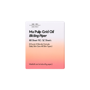 Papel Absorbente de Grasa Ma Pulp Grid, 80 Hojas, Fórmula K Beauty, Cuidado Diario de la Piel, Para Todo Tipo de Piel - Product Image 2