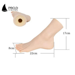 Pro D vente en gros anneaux Bracelets cheville bijoux cadres d'affichage salon de manucure main et pied modèle en Silicone - Product Image 5