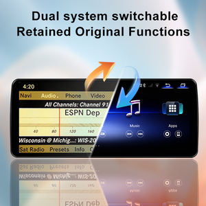 STWEI Android 14 pour Mercedes Benz Classe C W204 C180 C200 2008-2010 12,3 pouces Autoradio Lecteur Multimédia Sans Fil Carplay Auto - Product Image 5