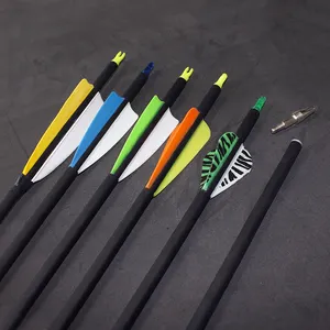 The Arrows Hunting Bow 31 Ich Archery Target Shooting Carbon Fiber Arrows Manufacturer For Compound Bow