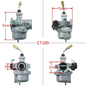 Carburateur Kei Hin PZ19 à câble pour Bajaj Boxer Platina 100 Ct100 Bm100 Ct Bm 100 <span class=keywords><strong>Quad</strong></span> 4 roues Moto tout-terrain Moto - Product Image 5