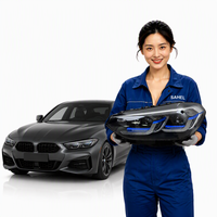 Pour BMW Série 3 G20 G28 2019-2021, ensemble de phares LED style laser, haute spécification, feux de jour DRL blanc et jaune