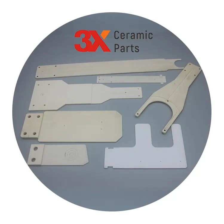 3X Teile OEM Al2o3 Isolation abstands halter Platten platte Hoch temperatur beständiger Aluminiumoxid-Keramik-Endeffekt für beweglichen Wafer