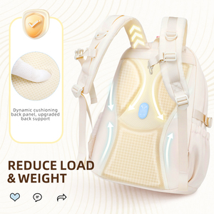 Auf Lager: Preppy Schulrucksack, wasserdicht, Oxford-Material, großes Fassungsvermögen, mit Cartoon-Federmäppchen für Mittelschüler - Product Image 4