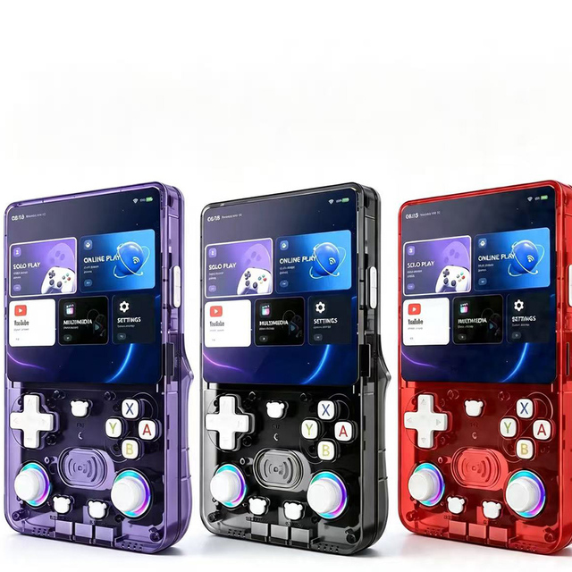 2026 New R36 X36 Ultra Large Screen Handheld Game Console Open Source Retro Game Player Android 10 20000 Games WIFI Support