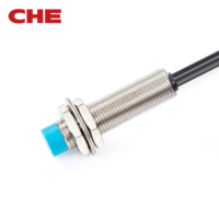 LJ12A3-4-Z/BY M12 PNP NO DC6-36V 3 Kabel Sensor Saklar Kedekatan Induktif Deteksi Logam Jarak Deteksi Ganda Panjang Tipe Flush