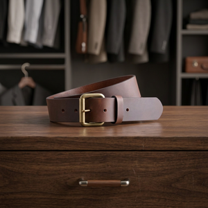BS INTERNATIONAL Luxury 100% Genuine Leather Pin <b>Buckle</b> Eco-Friendly Heavy Duty Waterproof <b>Belts</b> Made India Customizable Vintage - Product Image 1