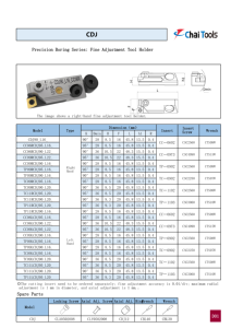 Serie de Mandriles de Precisión OEM y ODM: Portaherramientas de Ajuste Fino <span class=keywords><strong>CDJ</strong></span> - Product Image 4