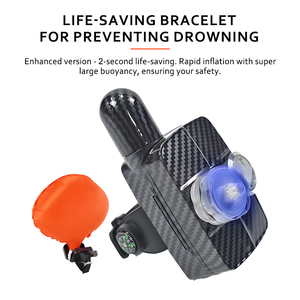 Boya salvavidas inflable de alto factor de seguridad Materiales de alta calidad Muñequera inflable Durabilidad Chaleco salvavidas inflable - Product Image 2