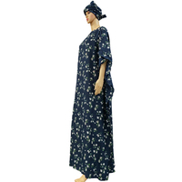Caftan femme tunique Kimono Maxi robe été plage couvrir grande taille robes afrique femmes foulard Hijab robe Abaya musulman