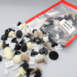 Buick <b>Car</b> Fastener Clips 100Pcs <b>Push</b> In Bumper Roof Door Panel Repair Parts - Product Image 2