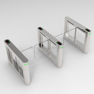 Fastlane turnike küçük ayak izi yaya turnike kapı turnike ince salıncak turnike yüz tanıma RFID paslanmaz - Product Image 1