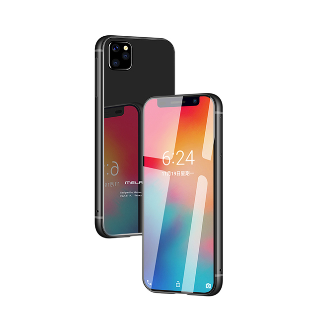 Melrose 2019 Mini Smart Phone 4G Slim Design 3.4 Inch Quad Core Android 8.1 CDMA Cellular