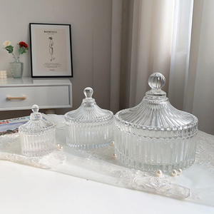 2023 Sang Trọng Trang Trí Rõ Ràng Nến Jar Với Nắp Kẹo Tự Làm Lọ Thủy Tinh Thơm Nến Jar Bán Buôn Giáng Sinh Trang Trí - Product Image 5