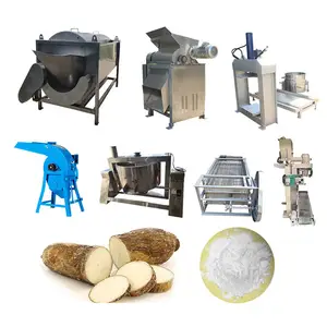 Fabricante de máquina trituradora de yuca, fabricación de garri, maquinaria de procesamiento