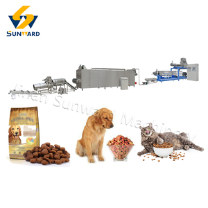 Fabricante de máquina extrusora de comida seca para perros de China, máquina automática para producir alimentos para gatos y gatitos - Product Image 3
