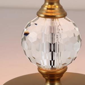 Lampe de table en cristal de style européen moderne avec gradation tactile, lumière chaude créative de luxe pour les salles de mariage, dotage de mariage - Product Image 3