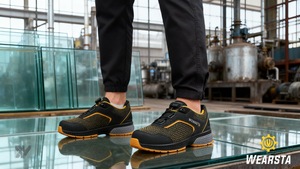 Chaussures <span class=keywords><strong>de</strong></span> <span class=keywords><strong>travail</strong></span> d'été <span class=keywords><strong>ultra</strong></span>-légères Bottes <span class=keywords><strong>de</strong></span> construction <span class=keywords><strong>de</strong></span> sécurité confortables et antidérapantes Protection des pieds en caoutchouc durable - Product Image 2