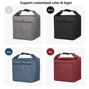 Sac isotherme portable Oxford à logo personnalisé, sac à lunch thermique isolé en PEVA pour adultes, vente chaude - Product Image 5