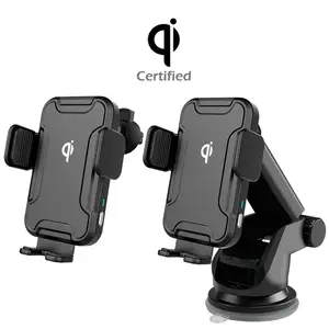 Del progettista patent QI wireless caricabatteria da auto caricabatteria da auto magnetico senza fili di ricarica gonfiatore 12v senza fili di gomma di automobile